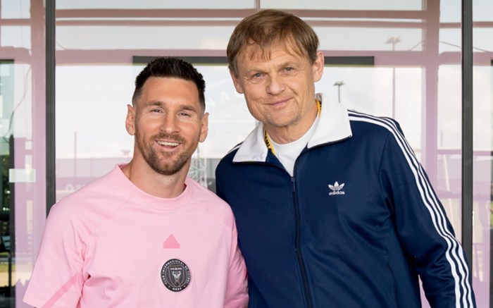 Lionel Messi, Messi, Adidas, CEO, Bjorn Gulden, FN, cover, Footwear News, interview, executive, soccer, football