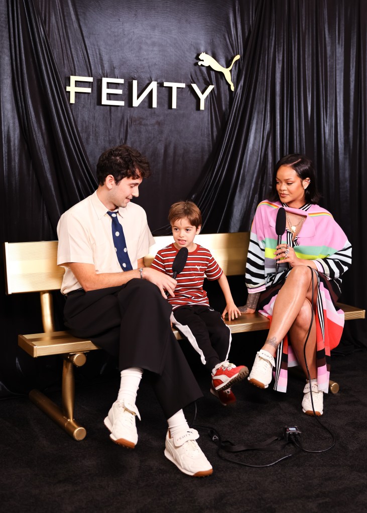 Rihanna reveals childhood inspiration at Fenty x Puma launch event