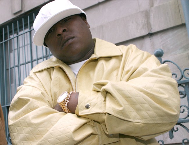 Jadakiss during Jadakiss Video Shoot - May 5, 2004 at Harlem in New York City, New York, United States. (Photo by Shareif Ziyadat/FilmMagic)