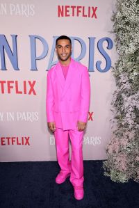 NEW YORK, NEW YORK - DECEMBER 15: Lucien Laviscount attends the Emily In Paris French Consulate Red Carpet at French Consulate on December 15, 2022 in New York City. (Photo by Jamie McCarthy/Getty Images for Netflix)