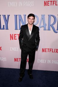 NEW YORK, NEW YORK - DECEMBER 15: Paul Forman attends the Emily In Paris French Consulate Red Carpet at French Consulate on December 15, 2022 in New York City. (Photo by Jamie McCarthy/Getty Images for Netflix)