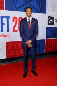 NEW YORK, NEW YORK - JUNE 22: Bilal Coulibaly arrives prior to the first round of the 2023 NBA Draft at Barclays Center on June 22, 2023 in the Brooklyn borough of New York City. NOTE TO USER: User expressly acknowledges and agrees that, by downloading and or using this photograph, User is consenting to the terms and conditions of the Getty Images License Agreement. (Photo by Arturo Holmes/Getty Images)