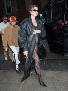 NEW YORK, NEW YORK - JUNE 22: Justin Bieber and Hailey Bieber are seen on June 22, 2024 in New York City. (Photo by Gotham/GC Images)