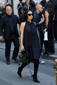 PARIS, FRANCE - JUNE 26: Charli XCX leaves the Balenciaga Haute Couture Fall/Winter 2024-2025 show as part of Paris Fashion Week on June 26, 2024 in Paris, France. (Photo by Jacopo Raule/Getty Images)