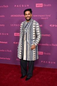 Aditya Madiraju at Selena Gomez's 2nd Annual Rare Impact Fund Benefit at nya studios West on October 24, 2024 in Los Angeles, California.