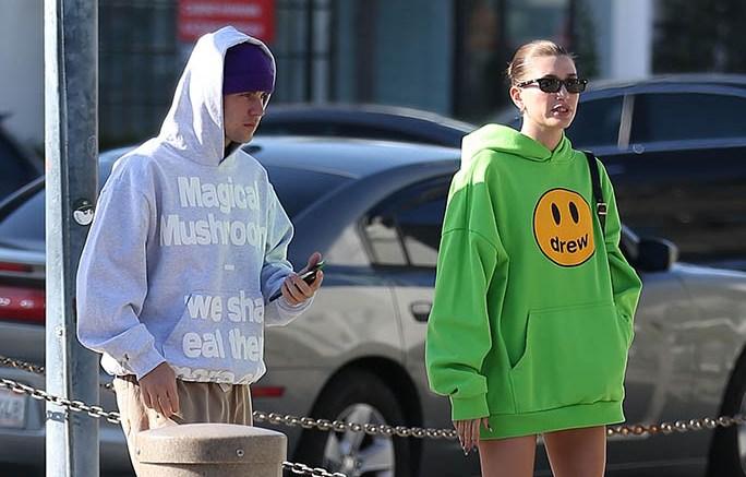 Justin Bieber and Hailey Bieber