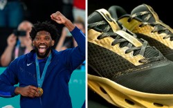 Joel Embiid, Skechers, Olympic Gold Medal Sneakers, Olympics