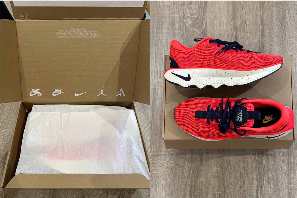 unboxing nike motiva walking shoes