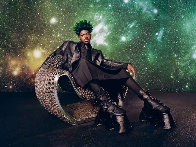 Lil Nas X poses for a portrait.