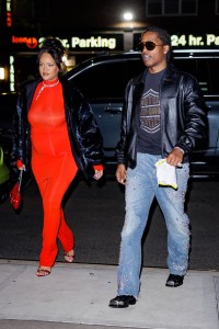 Rihanna, ASAP Rocky, New York City, Maison Alaia, YSL, Sandals, Boots