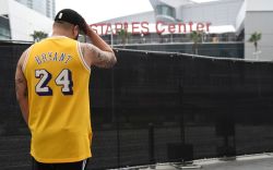 Kobe Bryant, L.A. Fan Memorial