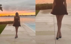 Tiffany Trump poses in pumps via Instagram