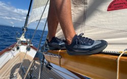 Equipment de Vie shoes are extra grippy and made for sailors and racers.